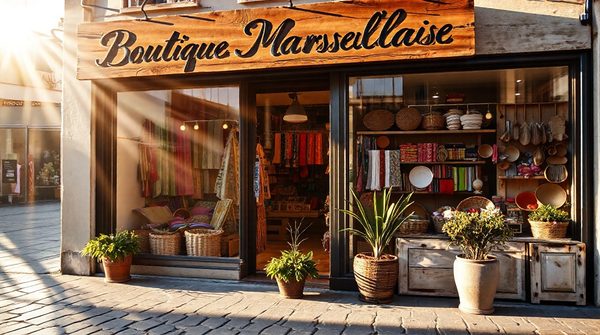 Explorez les trésors locaux de la boutique marseillaise