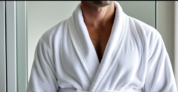 Peignoir éponge homme : le must-have pour votre confort chez vous